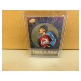 2024-25 UD Cale Makar TB9 Take A Bow Hockey Card