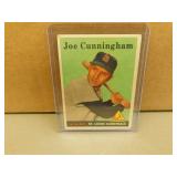 1958 Topps Joe Cunningham #168 Baseball Card