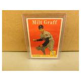 1958 Topps Milt Graff #192 Baseball Card