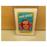 1971-72 OPC Roger Crozier #5 Insert Booklet