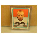 1963 Topps Jack Delveaux #85 CFL Football Card