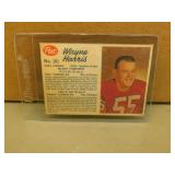 1962 Post Wayne Harris #101 CFL Football Card
