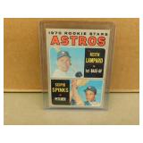 1970 Topps Astros ROOKIE Stars #492 card