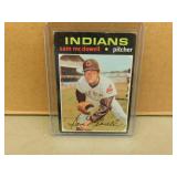1971 Topps Sam McDowell #150 card
