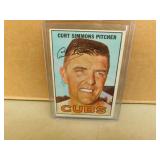 1967 Topps Curt Simmons #39 card