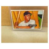 1951 Bowman Gum Willie Mays #305 Rookie Reprint