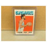 1971-72 Topps Norm Van Lier #19 card