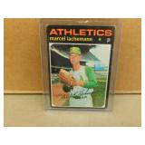 1971 Topps Marcel Lachemann #84 card