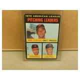 1971 Topps AL Pitching Leaders #69 card