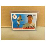 2006 Topps HR#1 Mickey Mantle #MHR1 card