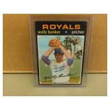 1971 Topps Wally Bunker #528 card