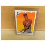 1991 Score RC Chipper Jones #671 card