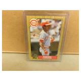 1987 Topps RC Barry Larkin #648 card