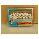 1975 Topps Cardinals Team #246 card