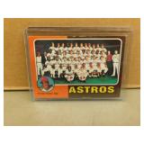 1975 Topps Astros Team #487 card