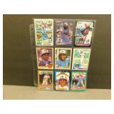 Tim Raines HOF - Lot of 9 cards