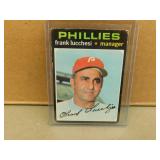 1971 Topps Frank Lucchesi #119 card