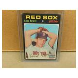 1971 Topps Ken Brett #89 card