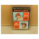 1971 Topps PHILLIES ROOKIE STARS #138 card
