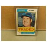 1974 Topps Lindy McDaniel #182T card