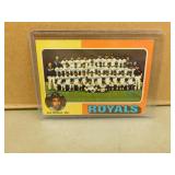 1975 Topps Royals Team #72 card