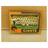 1975 Topps Giants Team #216 card