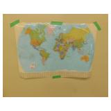World map  27X40