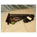 6 Metal Garden Flag Hangers - New 16' Long