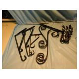 Curtain Rod Hangers / Metal Brackets