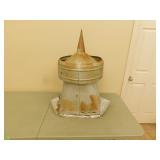 Antique galvanized metal barn cupola  24x34