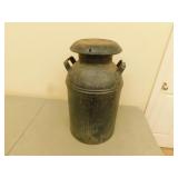 Vintage milk can 24 in tall