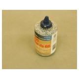 Bottle of 6000 BBs for air rifle