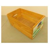 Antique wooden pear box  12X20X9