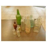Collectable bottles various sizes