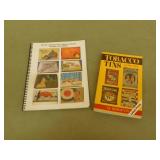 2 Collectible Tobacco Tin Books