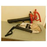 Toro electric leaf blower   TESTED