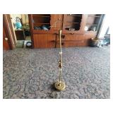 Vintage Brass Angel Lamp - 57' Tall