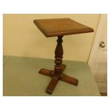 Antique wooden plant stand 12X12X20