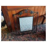 Decorative Metal Mirror - 21 x 27
