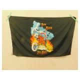 See you in hell flag  58X36