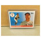 2006 Topps Mickey Mantle MHR1 Baseball Card
