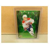 2025-26 UD Cole Caufield DZ13 Green Dazzler Card