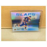 2025-26 UD Matthew Schaefer SL13 Rookie Slaps Card