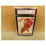 1954-55 Topps Terry Sawchuk #58 Graded Hokey Card