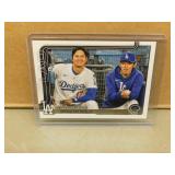 2025 Topps Ohtani / Sasaki US269 Rising Sons Card