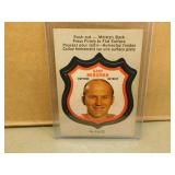 1972-73 OPC Gary Bergman #8 Player Hockey Crest