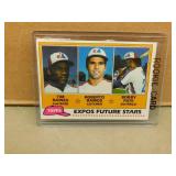 1981 Topps Tim Raines #479 Rookie Card