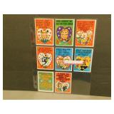 8 - 1960 Topps Funny Valentine Cards
