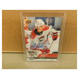 2019-20 UD Morgan Geekie #36 Autographed Card