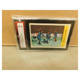 1959-60 Parkhurst Bower In Action #25 Graded Card